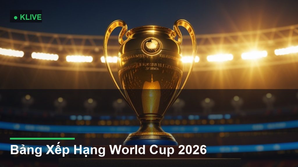 Bảng Xếp Hạng World Cup 2026
