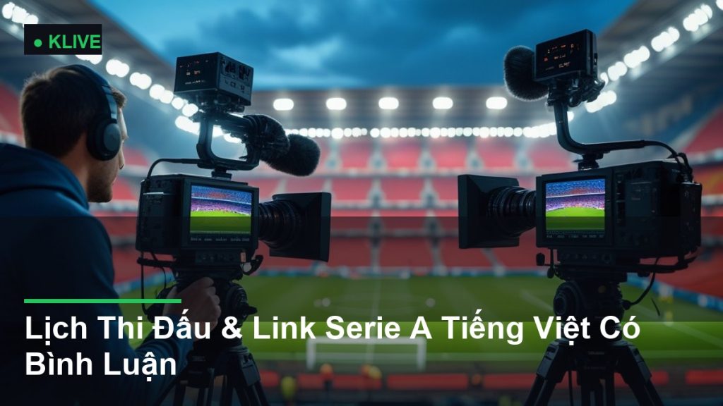 Lịch Thi Đấu & Link Serie A Tiếng Việt Có Bình Luận