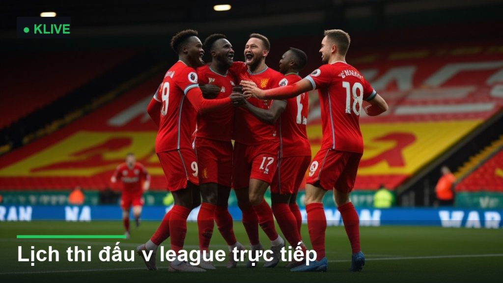 Lịch thi đấu v league trực tiếp