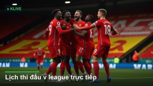 Lịch thi đấu v league trực tiếp