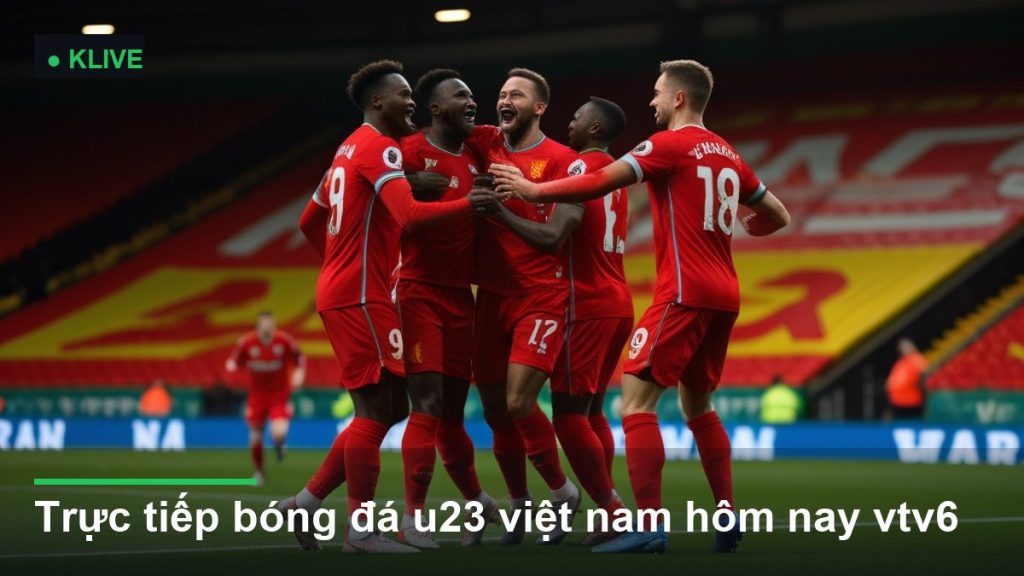Trực tiếp bóng đá u23 việt nam hôm nay vtv6