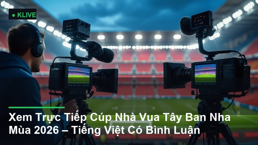 Xem Trực Tiếp Cúp Nhà Vua Tây Ban Nha Mùa 2026 – Tiếng Việt Có Bình Luận
